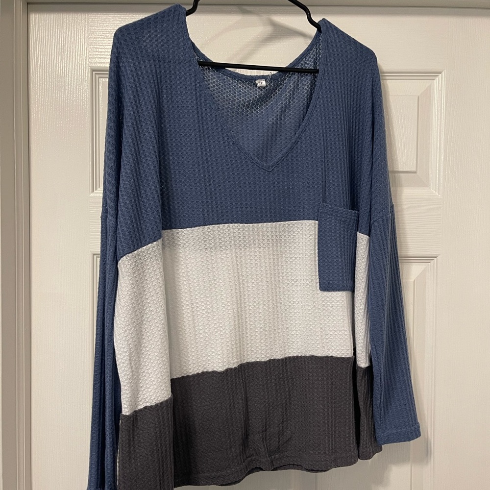 Shein 1X Long Sleeve Shirt